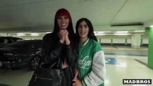DP Yenifer Chacon, Alicia Trece - Two Big Ass Latina Fucked By Two Black Guys In A Parking Lot.mp4_snapshot_00.21.174