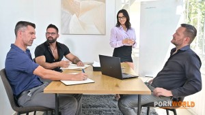 DP Lena Coxx - Italian Language Teacher Lena Coxx Gets Drenched In Cum After Intense Office DP Gangbang GP3303.mp4_snapshot_01.05.911